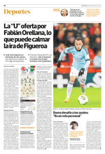 “U” oferta por Fabián Orellana, lo que puede calmar la ira de Figueroa