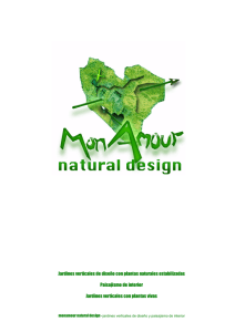 Presentación Monamour Natural Design