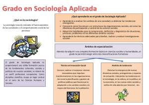 ¿Qué es la sociología? - Universidad Pública de Navarra