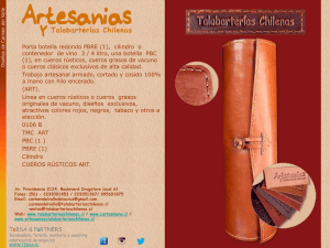 Diapositiva 1 - Talabarterias Chilenas