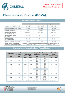 Electrodos de Grafito (COVA)