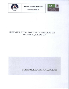 Manual de Organización