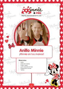 Anillo Minnie