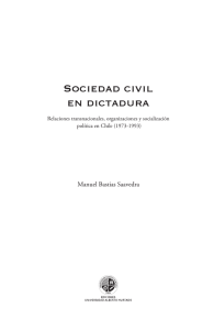 Sociedad civil en dictadura - Ediciones Universidad Alberto Hurtado