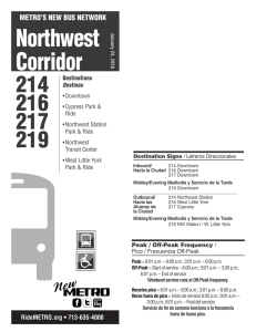 Northwest Corridor