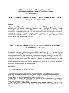 XII Jornadas Nacionales de Filosofía y Ciencias Políticas