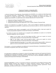 Subsecretaria de Agricuitura Dirección General de Fibras Naturales