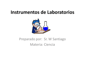 Instrumentos de Laboratorios