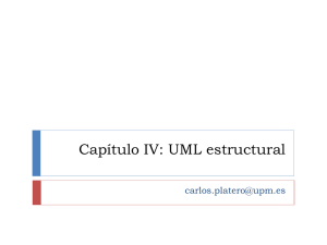 Capítulo IV: UML estructural - ELAI-UPM