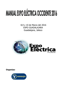 8,9 y 10 de Marzo del 2016 EXPO GUADALAJARA Guadalajara