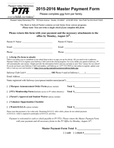2015-2016 Master Payment Form