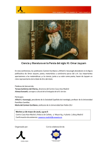 Ciencia y literatura en la Persia del siglo XI: Omar Jayyam