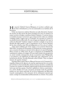 editorial - Revista de Economía Institucional