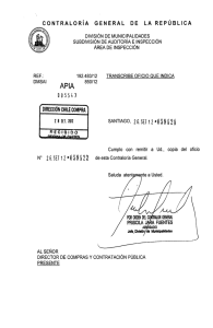 división de municipalidades subdivisión de auditoria