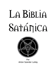 La Biblia Satánica - Gran Priorato de Mexico