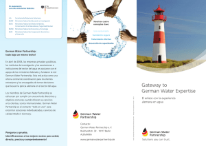Gateway to German Water Expertise