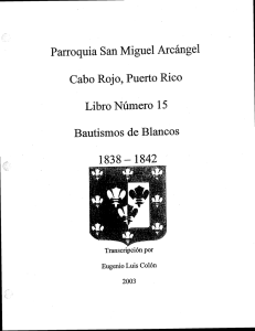 Parroquia San Miguel Arcángel Cabo Rojo