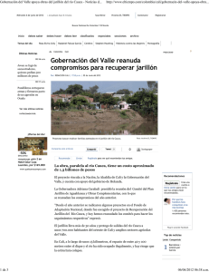 Gobernación del Valle reanuda compromisos para recuperar jarillón