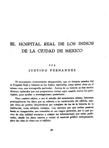 AnalesIIE03, UNAM, 1939. El Hospital Real de Indios de la ciudad