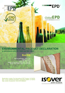 Environmental =rduct Declaration