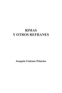 rimas y otros refranes - Editorial Club Universitario