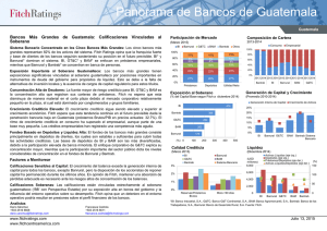 Panorama de Bancos de Guatemala