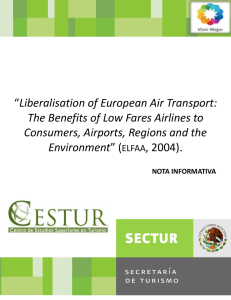 “Liberalisation of European Air Transport: The Benefits of Low Fares