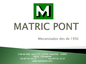Diapositiva 1 - Matric Pont.com