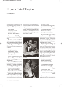 El poeta Duke Ellington - Revista de la Universidad de México