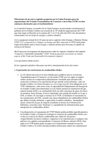 Filtraciones de textos - TTIP - Energi´a 11.07.2016