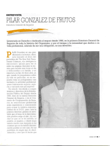 pilar gonzalez de frutos - Instituto de Actuarios Españoles