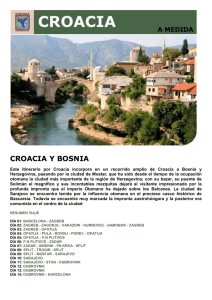 croacia y bosnia