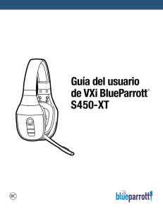 Guía del usuario de VXi BlueParrott® S450-XT