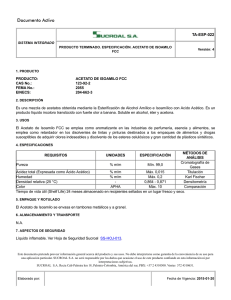 TA-ESP-022v4_ ACETATO DE ISOAMILO FCC
