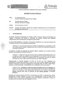 Opinión técnica sobre la vigencia del derecho al pago de la prima