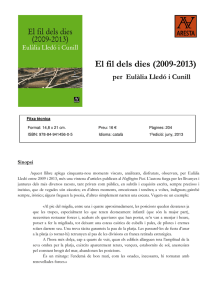 El fil dels dies (2009-2013) per Eulàlia Lledó i Cunill