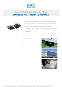 soporte antivibratorio drd