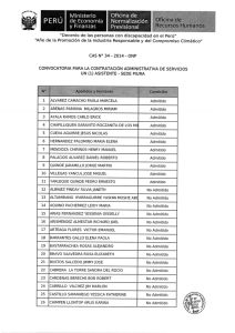 Normalización Cma de p,.ev¡sg0na¡ Recursos Humanos