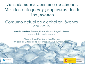Presentación de PowerPoint - Jornada sobre consumo de alcohol