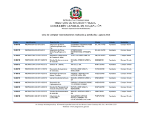 DIRECCIÓN GENERAL DE MIGRACIÓN