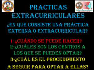 prácticas externas - Universidad de Murcia