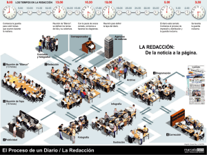 LA REDACCIÓN: De la noticia a la página. El Proceso de un Diario