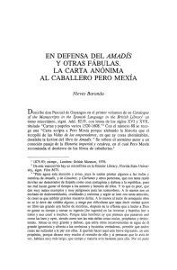 pdf En defensa del "Amadís" y otras fábulas. La carta anónima al