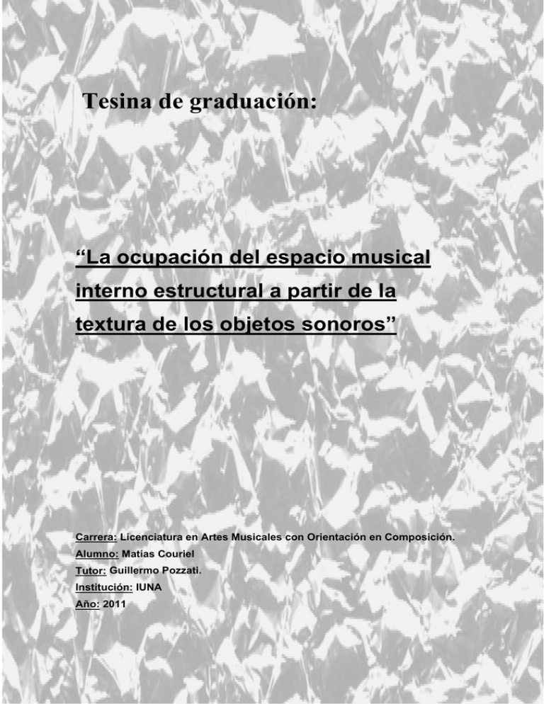 Tesina De Graduaci n