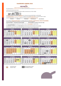 Calendario 2013 Barna v días