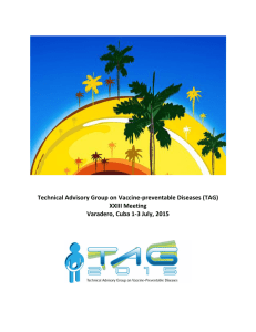 Technical Advisory Group on Vaccine