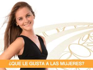 ¿que les gusta a las mujeres?