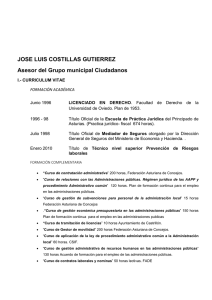 José Luis Costillas - Asesor