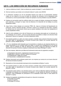 UD15. LOS DIRECCI&Oacute;N DE RECURSOS HUMANOS