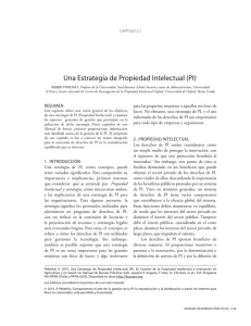 Una Estrategia de Propiedad Intelectual (PI) - pipra